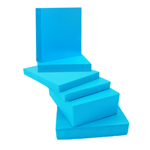 Panneau de mousse Xps rectangulaire en polystyr&egrave;ne dur, feuille d'extrusion Xps pour bricolage, fournitures artisanales, mod&eacute;lisation de Sculpture