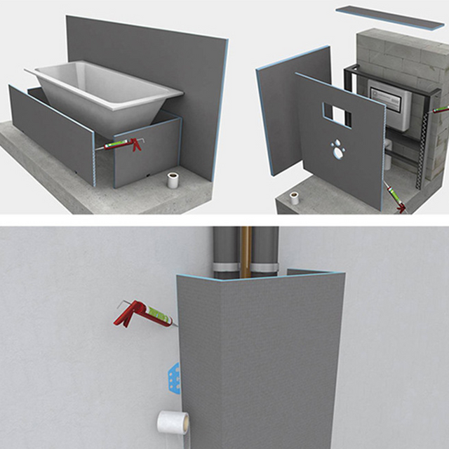 Placă de spumă XPS impermeabilă, izolație ușoară pentru suportul plăcilor