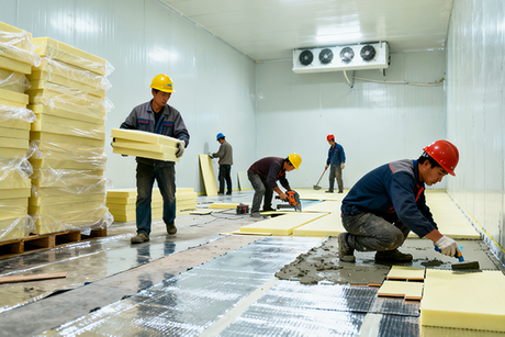 冷库挤塑板铺设 ​​(1).png